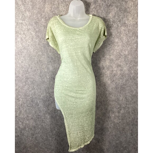 Johnny Was Small Paul & Greta Asymmetrical Hem 100% Linen Tunic Flowy Boho Chic - Picture 1 of 11
